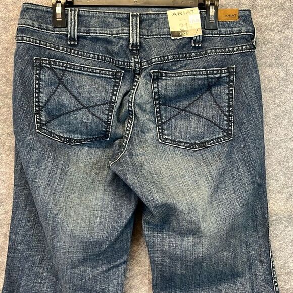 NWT ARIAT DENIM Jeans Men's Size 31 Blue Trouser Faded Mid-Rise Medium Wash - Picture 15 of 16